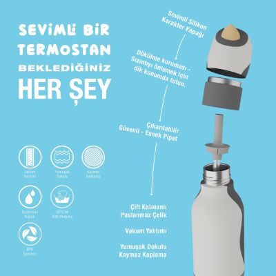 Asobu Bestie Bottle - Penguin - 3