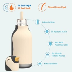 Asobu Bestie Bottle - Penguin - 4