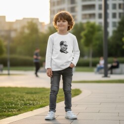 Atatürk Baskılı Uzun Kollu T-shirt - 4