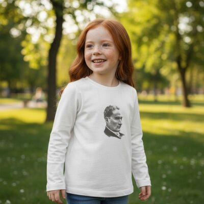 Atatürk Baskılı Uzun Kollu T-shirt - 3