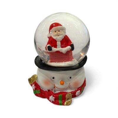 Atkılı Kardan Adam Kar Küresi Küçük Boy 6.5 Cm - 3