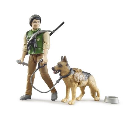Avcı Figürü ve Av Köpeği - 1