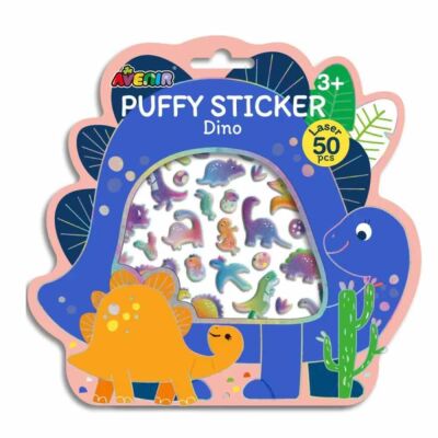 Avenir Kabartmalı Çıkartmalar - Dino - 1