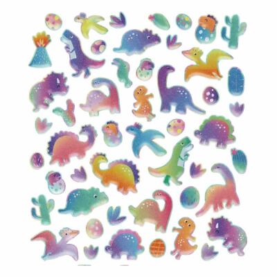 Avenir Kabartmalı Çıkartmalar - Dino - 2