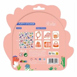 Avenir Kabartmalı Çıkartmalar - Dino - 3