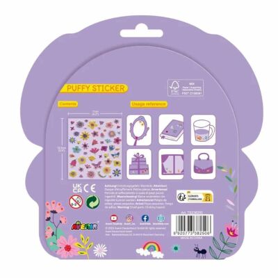 Avenir Kabartmalı Çıkartmalar - Garden - 3