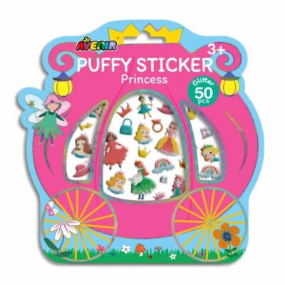 Avenir Kabartmalı Çıkartmalar - Princess - 1