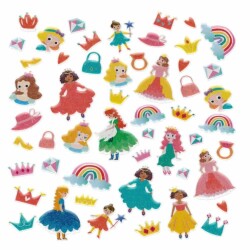 Avenir Kabartmalı Çıkartmalar - Princess - 2