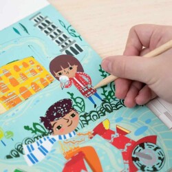 Avenir Mini Kazıma Kartları - Travel the World - 2