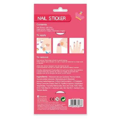 Avenir Simli Tırnak Çıkartmaları - Princess - 3