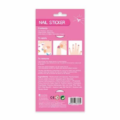 Avenir Simli Tırnak Çıkartmaları - Unicorns - 3