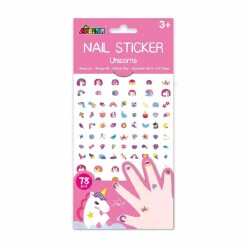 Avenir Simli Tırnak Çıkartmaları - Unicorns - Avenir