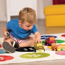 B Toys 4'lü Çek Bırak Araba Seti 12 Ay Üzeri - 2