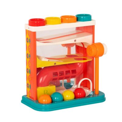 B Toys Çılgın Top Turuncu 1 Yaş Üzeri Whacky Ball - 2