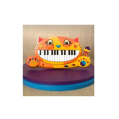B Toys Kedicik Müzikli Oyuncak Piyano Klavye 2-6 Yaş