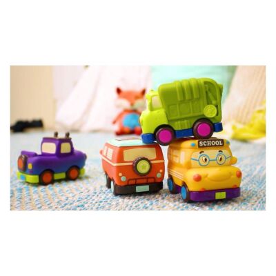 B Toys Mini Okul Otobüsü Oyuncak - 3