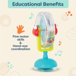 B Toys Müzikal Dönme Dolap Vakumlu 6 Ay Üzeri - 5