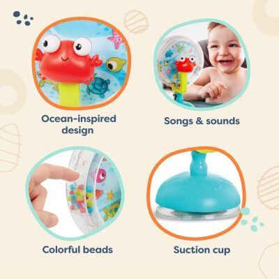 B Toys Müzikal Dönme Dolap Vakumlu 6 Ay Üzeri - 3