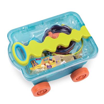 B Toys Turkuaz Plaj Vagonu - 2