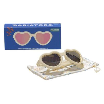 Babiators Polarize Heart Güneş Gözlüğü Sweet Cream 0-2 Yaş