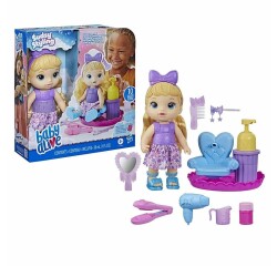 Baby Alive Sudsy Styling Bebek - Hasbro