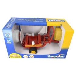 Balya Sarma Makinası ve Kahverengi + Siyah Balyalar - Bruder