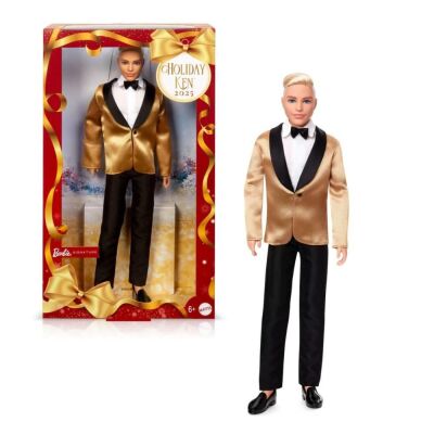 Barbie 2025 Altın Renkli Ken JGK55 - 1