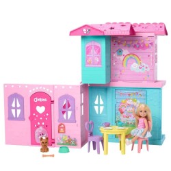 Barbie Chelsea Bebek Evi Oyun Seti JFW49 - 2