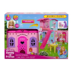 Barbie Chelsea Bebek Evi Oyun Seti JFW49 - 3