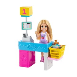 Barbie Chelsea Meslekleri Öğreniyor Market Çalışanı - Thumbnail