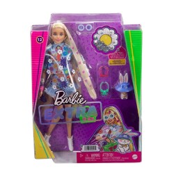 Barbie Extra Mavi Etekli Bebek - Mattel