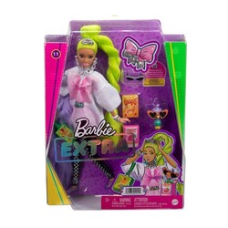 Barbie Extra Neon Saçlı Bebek - Thumbnail