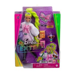 Barbie Extra Neon Saçlı Bebek - 1