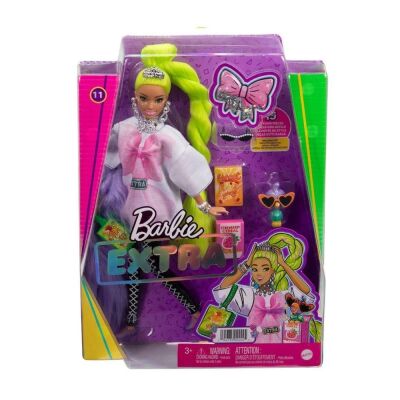 Barbie Extra Neon Saçlı Bebek - 1