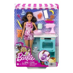 Barbie ile Mutfak Macerası Oyun Seti - Mattel
