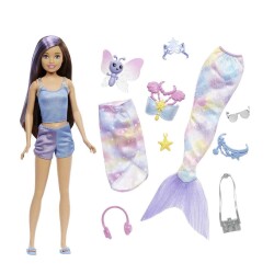Barbie Kız Kardeşleri Deniz Kızı Oluyor Seti Mor - Mattel