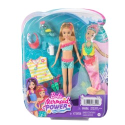 Barbie Kız Kardeşleri Deniz Kızı Oluyor Seti Turkuaz - Mattel