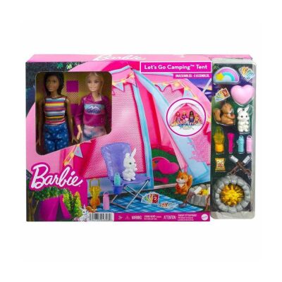 Barbie Malibu ve Brooklyn Kampta Oyun Seti - 1