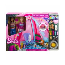 Barbie Malibu ve Brooklyn Kampta Oyun Seti - Mattel