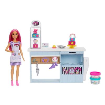Barbie nin Pasta Dükkanı Oyun Seti - 7