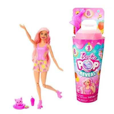 Barbie Pop Reveal Meyve Serisi Çilekli HNW4 - 1