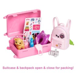 Barbie Seyahatte Bebeği ve Aksesuarları - 2
