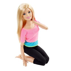 Barbie Sonsuz Hareket Bebeği Sarışın - Thumbnail