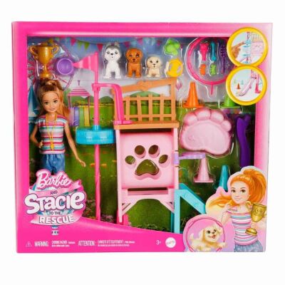 Barbie Stacie'nin Köpekçik Oyun Parkı HRM10 - 1