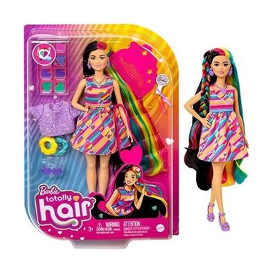 Barbie Upuzun Muhteşem Saçlı Bebek HCM87-HCM90