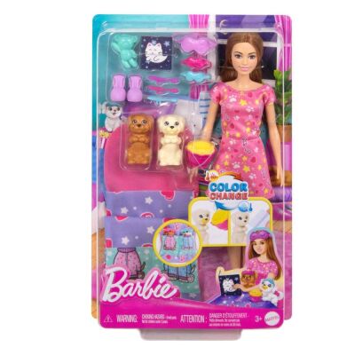 Barbie ve Köpekçikleri Pijama Partisi HXN01 - 1