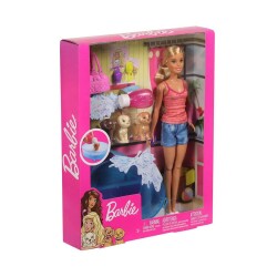 Barbie ve Köpekleri Banyo Keyfinde Oyun Seti - Mattel