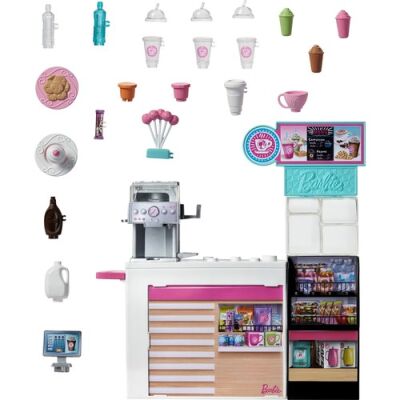 Barbie'nin Kahve Dükkanı Oyun Seti - 7