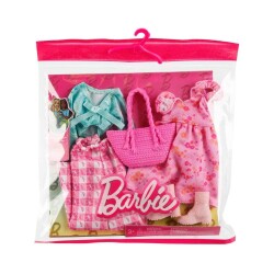 Barbienin Kıyafet Koleksiyonu İkili Paket GWC32-HRH43 - Mattel