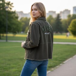 Bayan Kadife Ceket - 2